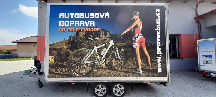Přívěs Bikeliner na přepravu jízdních kol