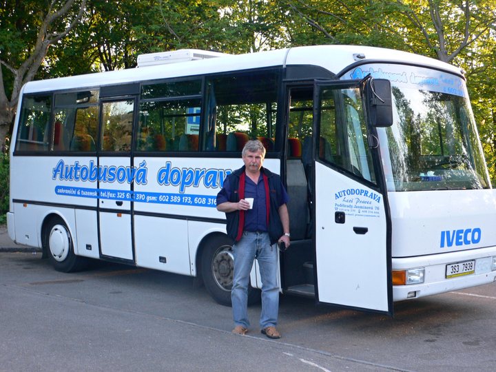 Autobus Pravec bus v Německu